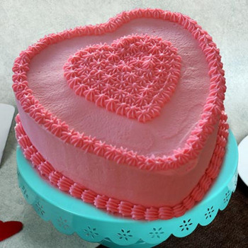 Pink Heart Strawberry Cake Pink Heart Strawberry Cake