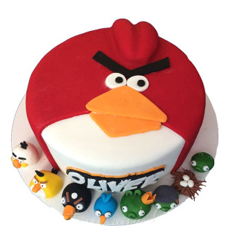 Cute Angry Bird Cake Cute Angry Bird Cake