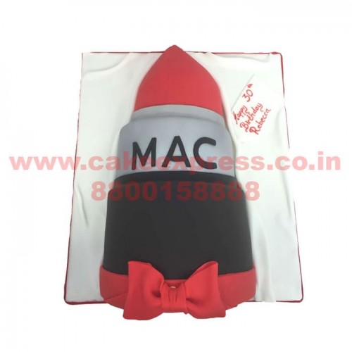 MAC Lipstick Cake Delivery in Noida