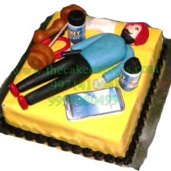 Bodybuilder Sardar Ji Fondant Cake Bodybuilder Sardar Ji Fondant Cake