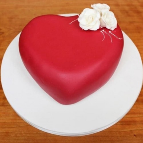 Blossoming Love Fondant Cake Delivery in Noida