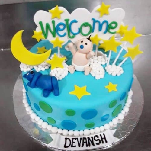 Baby Shower Customized Cake Delivery in Noida