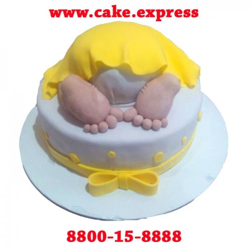 Baby Shower Designer Cake Delivery in Noida
