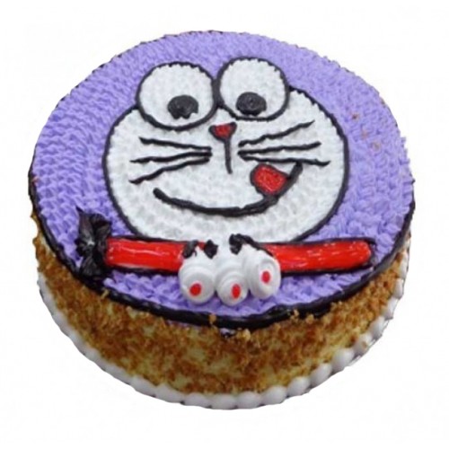 Doraemon Butterscotch Cake Delivery in Noida