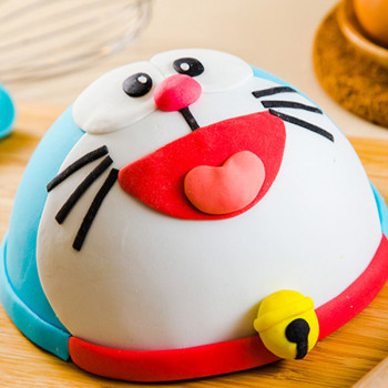 Doraemon Designer Fondant Cake Doraemon Designer Fondant Cake