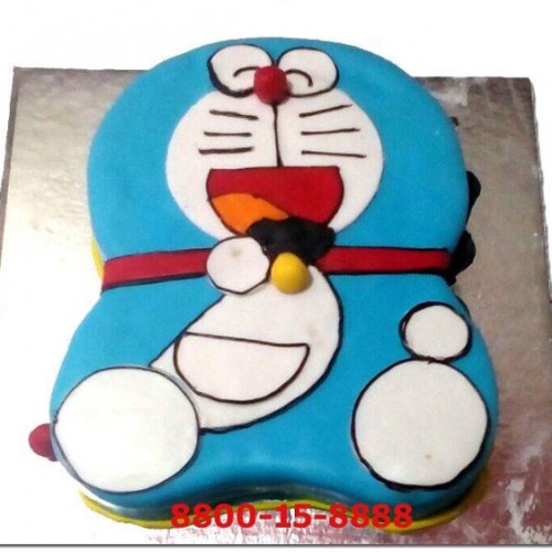 Doraemon Fondant Cake Delivery in Noida
