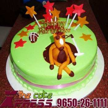 Kids Cartoon Fondant Cakes Kids Cartoon Fondant Cakes