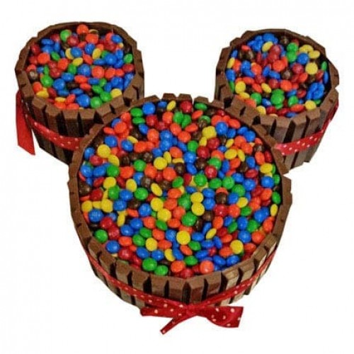 Mickey Mouse Kit Kat Cake Delivery in Noida