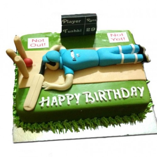 Cricket Themed Cake Delivery in Noida
