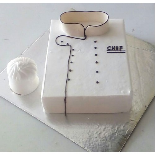 Chef Jacket Cake Delivery in Noida