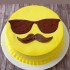 Cool DAD Emoji Cake