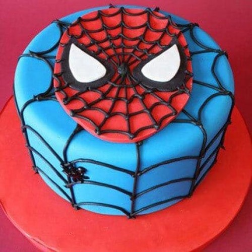 Spiderman Designer Fondant Cake Delivery in Noida