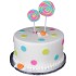 Candy Polka Dot Fondant Cake