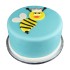 Queen Bee Theme Fondant Cake