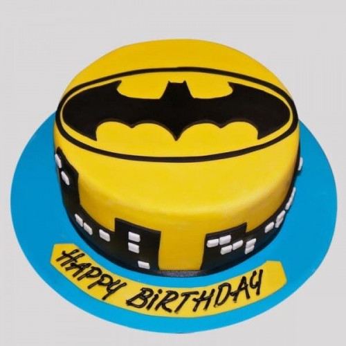 Electrifying Batman Fondant Cake Delivery in Noida