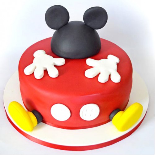 Mickey Mouse Baby Shower Cake Delivery in Noida