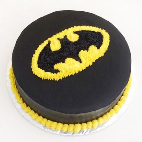 Round Batman Chocolate Cake Delivery in Noida