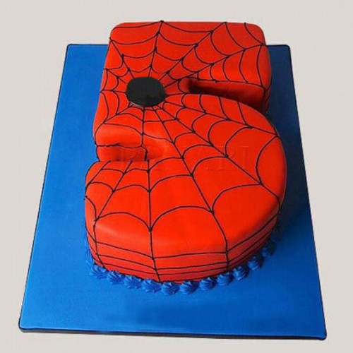 Spiderman Love Fondant Cake Delivery in Noida