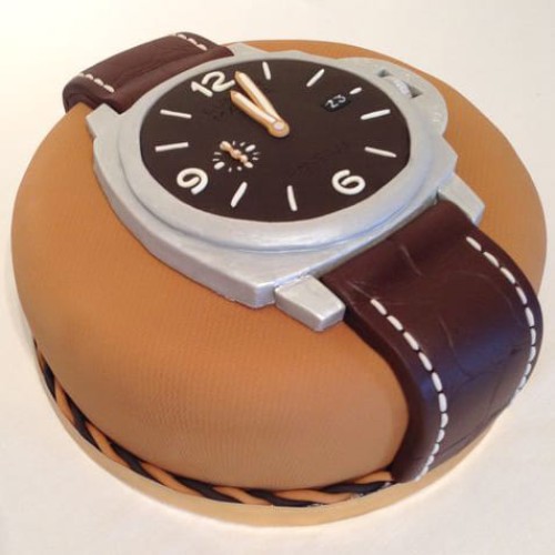 Wrist Watch Fondant Cake Delivery in Noida