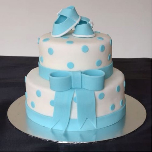 2 Tier Baby Shower Cake Delivery in Noida