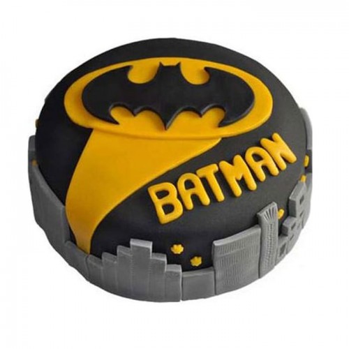 Batman Designer Fondant Cake Delivery in Noida
