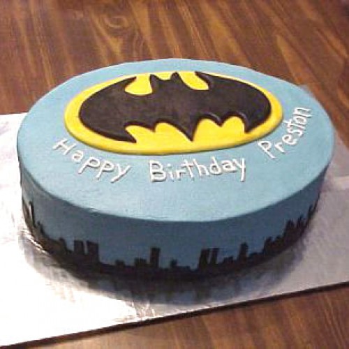 Batman Semi Fondant Cake Delivery in Noida