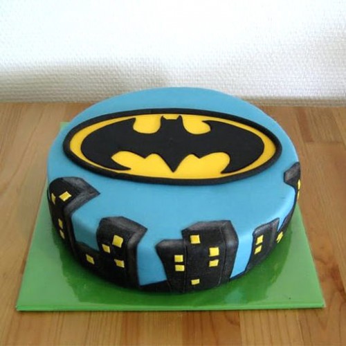 Batman Themed Fondant Cake Delivery in Noida