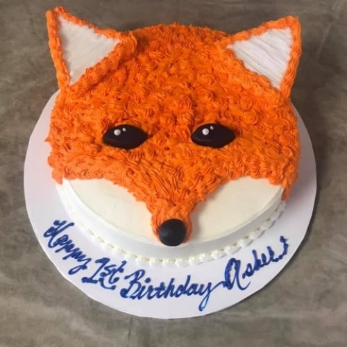 Fox Face Cream Cake Delivery in Noida