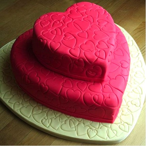 Magic of Love Romantic Fondant Cake Delivery in Noida