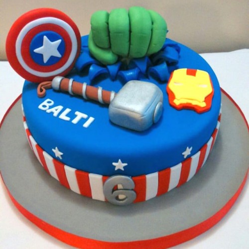 Marvel Avengers Designer Cake Delivery in Noida