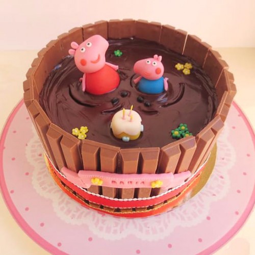 Peppa Pig in Mud Cake Delivery in Noida