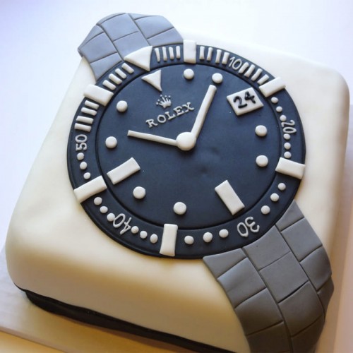 Rolex Watch Themed Cake Delivery in Noida