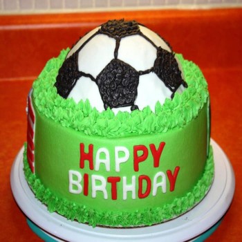 Soccer Theme Designer Cake Soccer Theme Designer Cake