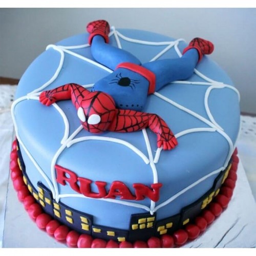 Spiderman Customized Birthday Cake Delivery in Noida
