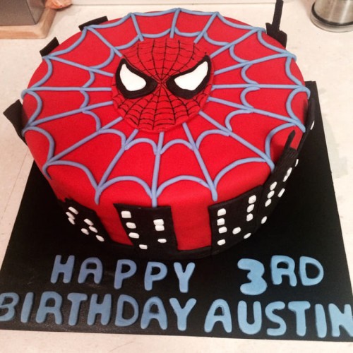 Spiderman Customized Cake Delivery in Noida