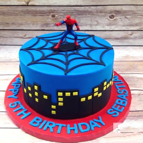 Spiderman Homecoming Cake Delivery in Noida