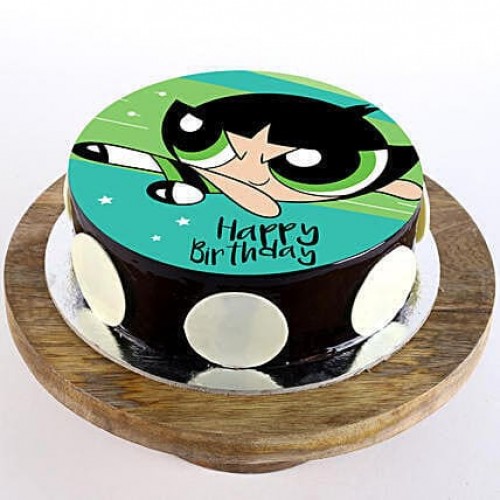 Buttercup Chocolate Photo Cake Delivery in Noida