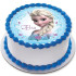 Disney Elsa Frozen Round Photo Cake