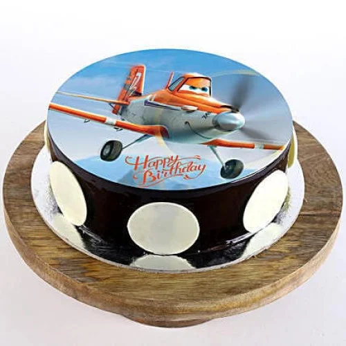 Dusty Crophopper Chocolate Photo Cake Delivery in Noida