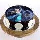 Elsa Chocolate Photo Cake Delivery in Noida