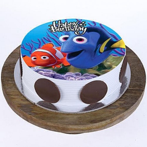 Finding Nemo Pineapple Cake Delivery in Noida