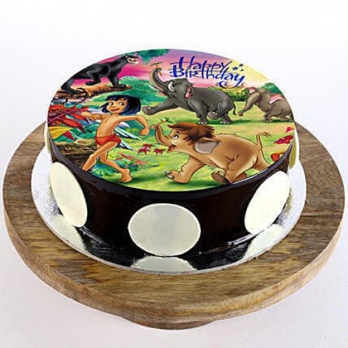 Jungle Book Chocolate Cake Delivery in Noida