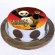 Kung Fu Panda Pineapple Cake Delivery in Noida