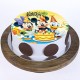 Mickey & Minnie Pineapple Cake Delivery in Noida