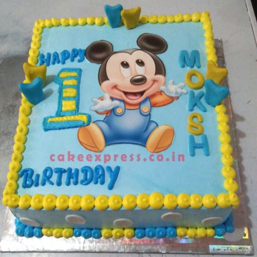 Mickey Mouse Designer Cake Delivery in Noida