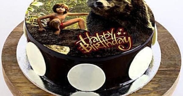 Jungle Book Theme Cake Online | YummyCake