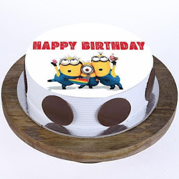 Quirky Minions Pineapple Cake Quirky Minions Pineapple Cake