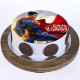Superman Pineapple Photo Cake Delivery in Noida
