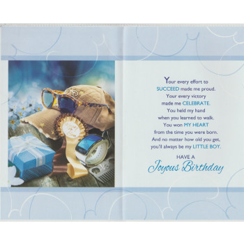 Son Birthday Card Small