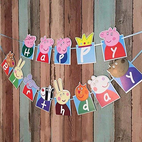 Peppa Pig Happy Birthday Banner in Noida